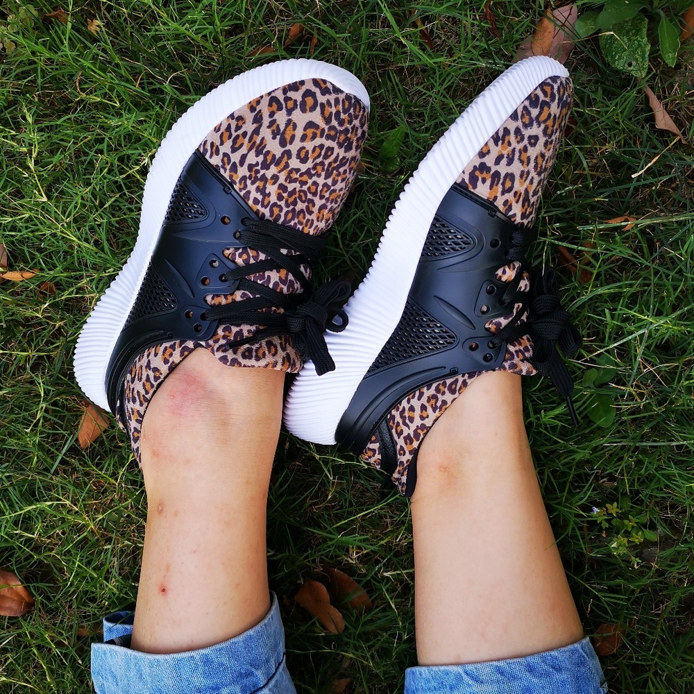 Jolimall Shoes | Brand New Leopard Sneakers